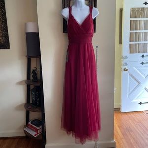 Red Everpretty dress, unworn, perfect condition.